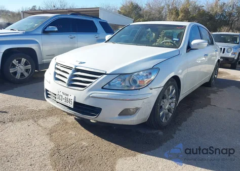 2010 Hyundai Genesis 3.8 from USA, damaged, VIN KMHGC4DE1AU108717
